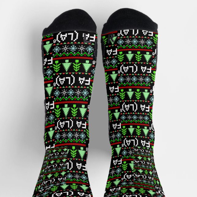 Calcetines Math Fa La - Navidades Carol Ugly Sweater Style (Arriba)