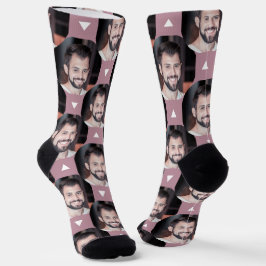Calcetines Mauve Foto de Novio de Diversión Novia