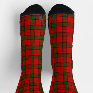 Calcetines Maxwell tartan platillo rojo