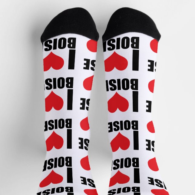 Calcetines Me encanta Boise (Arriba)