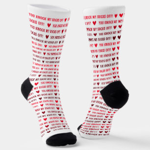 Calcetines '¡Me Quitas Los Calcetines!' Funny Valentines