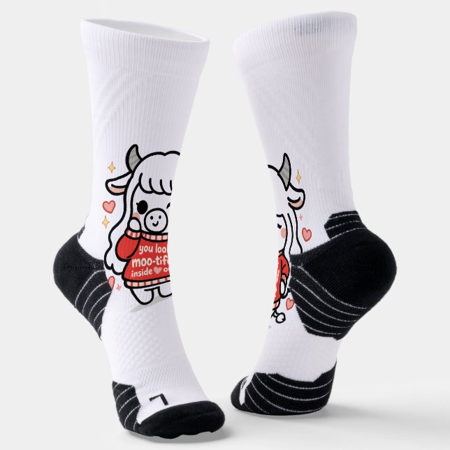 Calcetines Medias Moo Moo-tiful de Maisie (Angular)