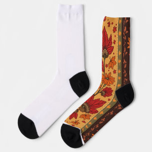 Calcetines medias otoñales