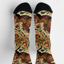 Calcetines medievales de la tripulación de caballo
