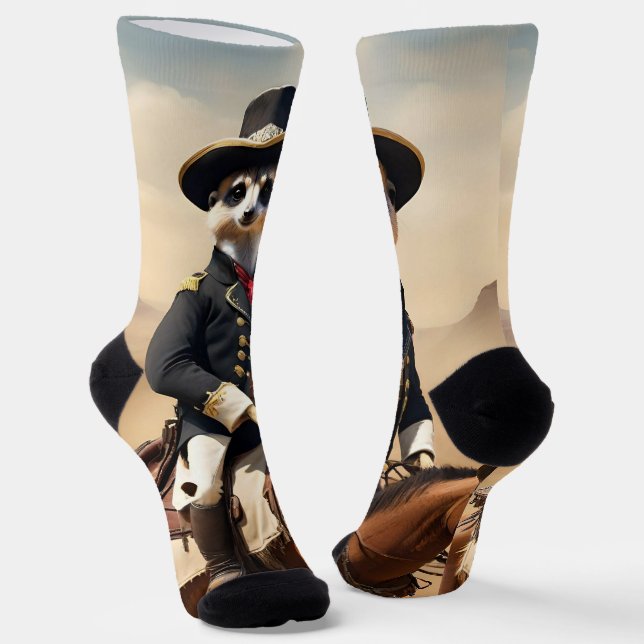 Calcetines Meerkat En Un Caballo: Podría Ser El Único Extraño (Angular)