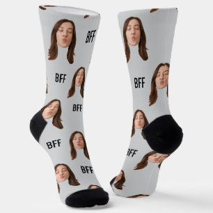 Calcetines Mejor Amigo Socks BFF Gift Socks Personalizado Fac