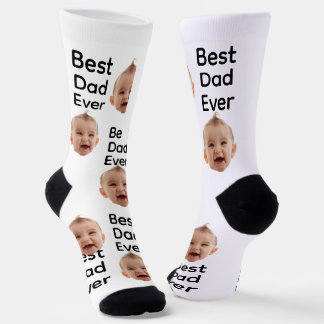 Calcetines Mejor Papá del Mundo, Calcetines con Fo