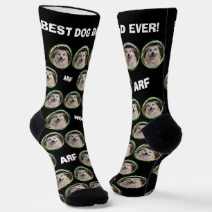 Calcetines Mejor Papá Perro del Mundo Día del Padre de Parte 