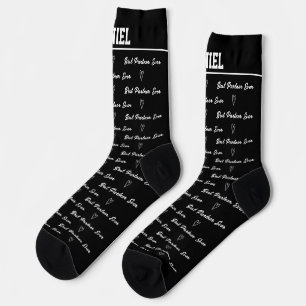 Calcetines Mejor Pareja del Mundo   Monograma Divertido
