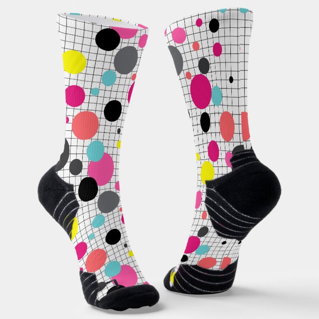 Calcetines Memphis polka (Angular)