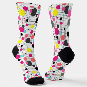 Calcetines Memphis polka se ata el cuello
