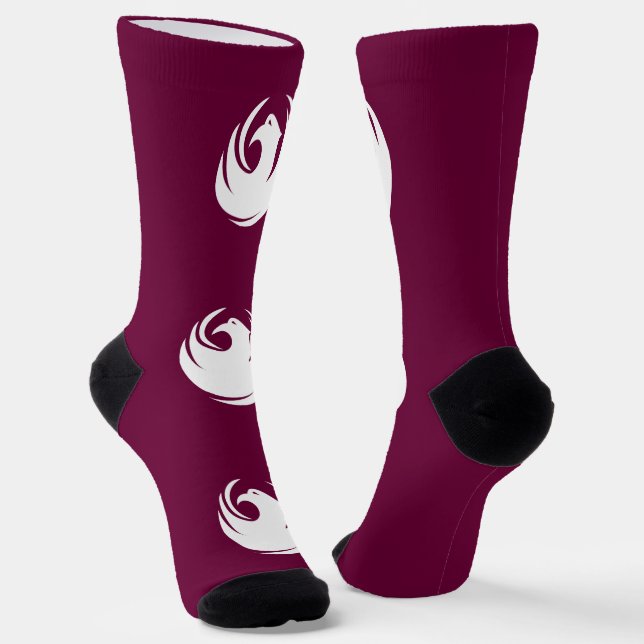 Calcetines Men crew socks with flag of Phoenix City (Angular)