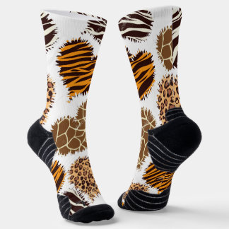 Calcetines Men’s African Print Athletic Crew Socks