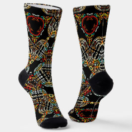 Calcetines menorá israelí