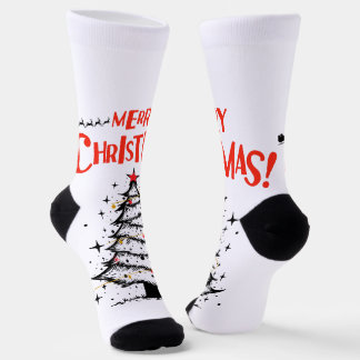 Calcetines merry chrismas in u