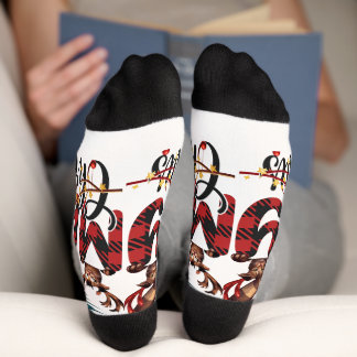 Calcetines Merry Christmas Cat 2025