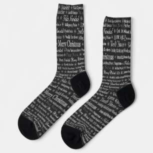 Calcetines Merry Christmas Multilenguaje Thunder_Cove