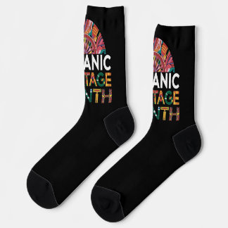 Calcetines Mes del patrimonio hispano Socks negros