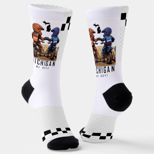 Calcetines Michigan MX Boyz Socks (Angular)