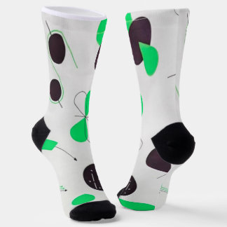 Calcetines Mid Century Modern Green Physics 
