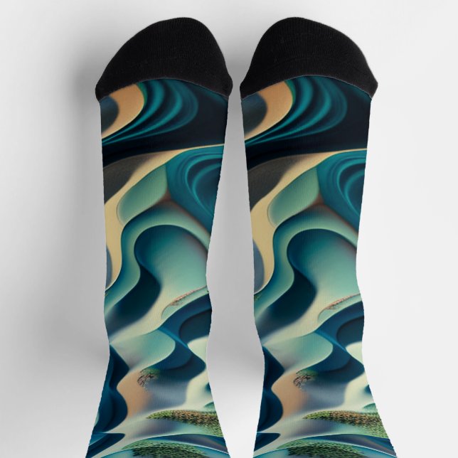 Calcetines Mirage Currents (Arriba)