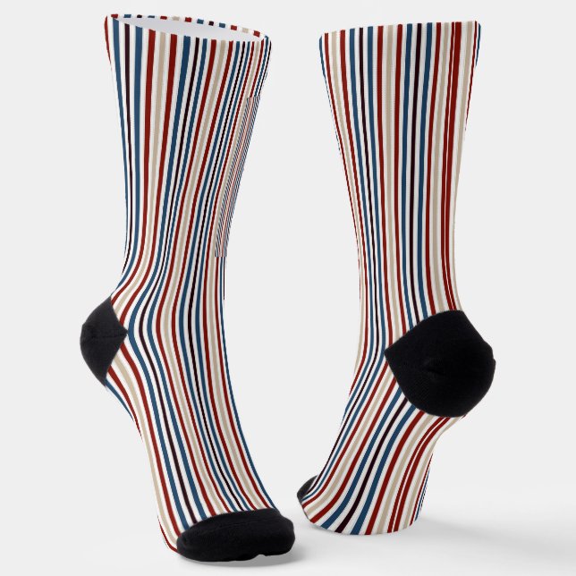 Calcetines Moda moderna a rayas (Angular)
