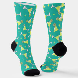 Calcetines Modelo de cócteles Retro Margarita Lover