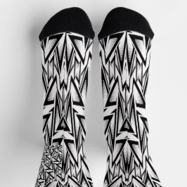 Calcetines modern abstract sport