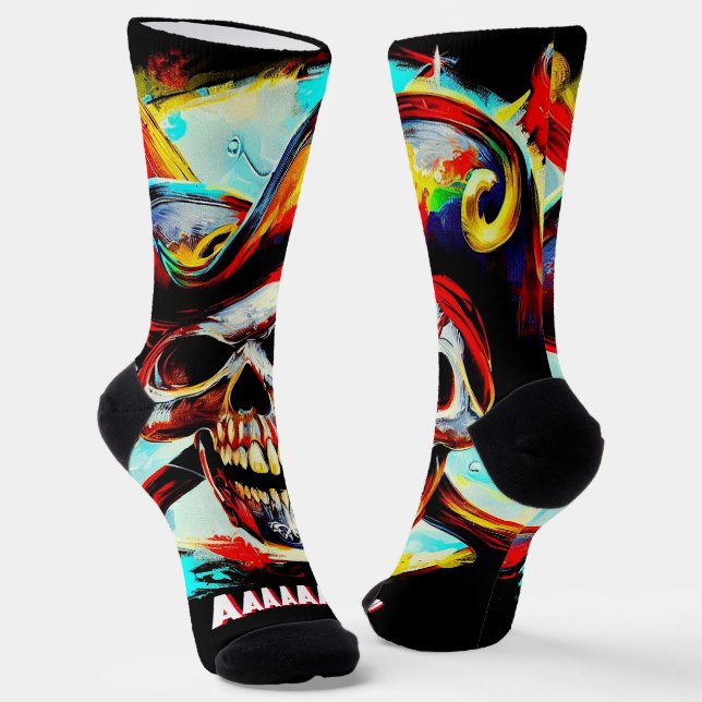 Calcetines Modern Jolly Roger (Angular)