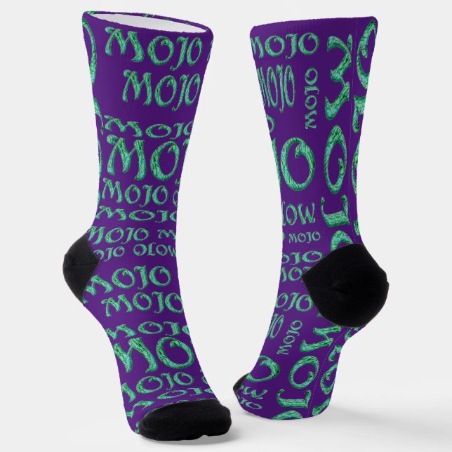 Calcetines mojo púrpura premium (Angular)