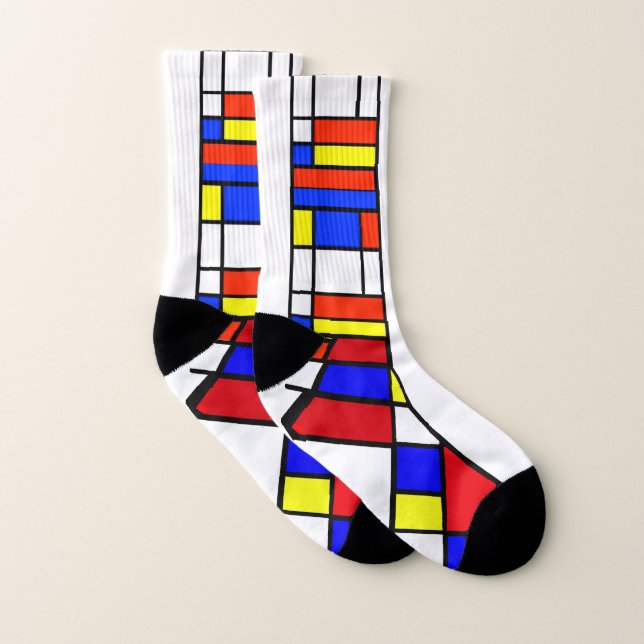 Calcetines Mondrian - Composition II - Art Socks (Par)