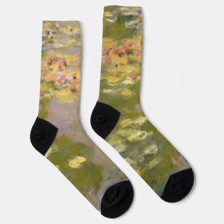 Calcetines Monet Nenúfares Cuadro Famoso