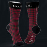 Calcetines Monograma de Groomsmen con relleno de b<br><div class="desc">Cuando se trata de un regalo perfecto para los padrinos, es difícil ganarle a un par de calcetines geniales y divertidos. Definitivamente le echarán un chisme a levantarse. Hay algunos lugares en los que un tipo puede ser creativo sin ir por la borda, pero los calcetines son increíbles de esa...</div>