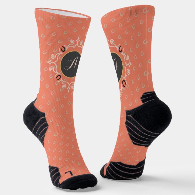 Calcetines Monograma ecuestre Afortunado Bote de zapatos para (Angular)