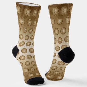 Calcetines Monograma "Letra K"