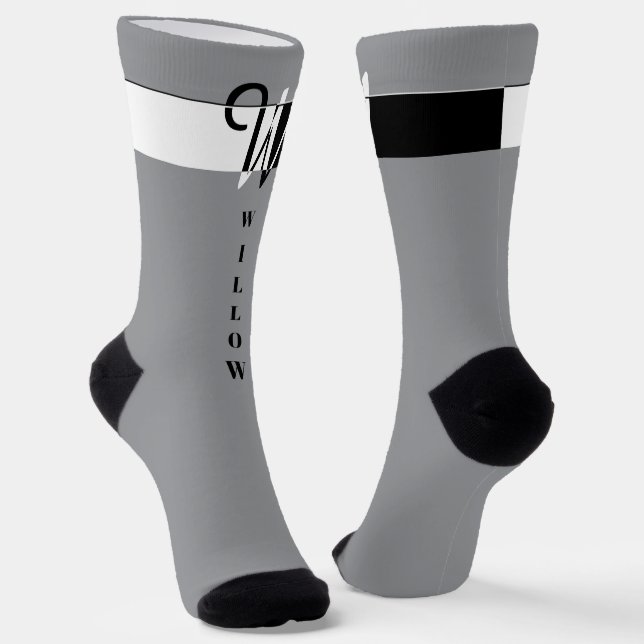 Calcetines "Monograma W" (Angular)