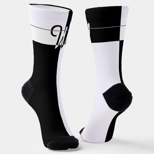 Calcetines Monogramado W (Angular)