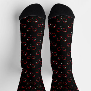 Calcetines Monstruo de la cara de corte