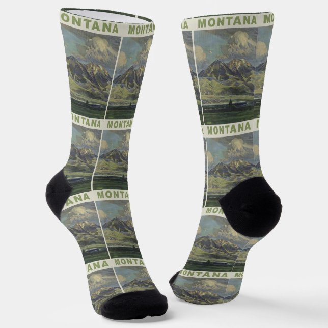 Calcetines Montana Vintage Travel (Angular)