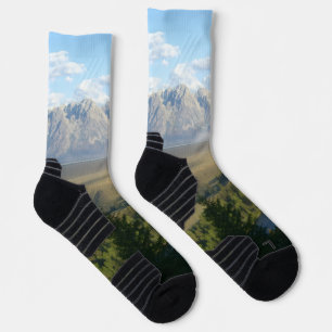 Calcetines Montañas y río de Jackson Hole