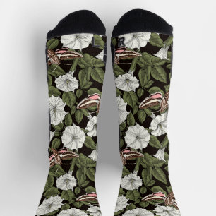 Calcetines Moonflowers y esfinges