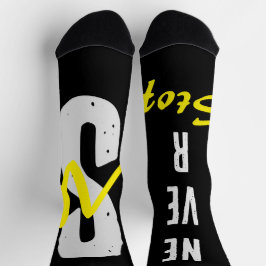 Calcetines Motivational Crew Socks Positive Energy Streetwear