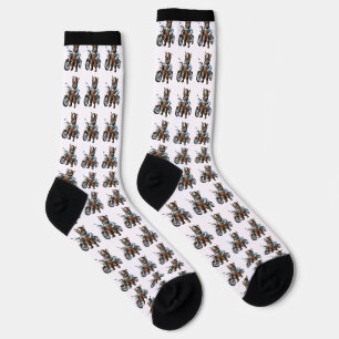 Calcetines Motocicleta French Bulldog French Bulldog