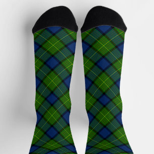Calcetines Muir Moore tartan color azul