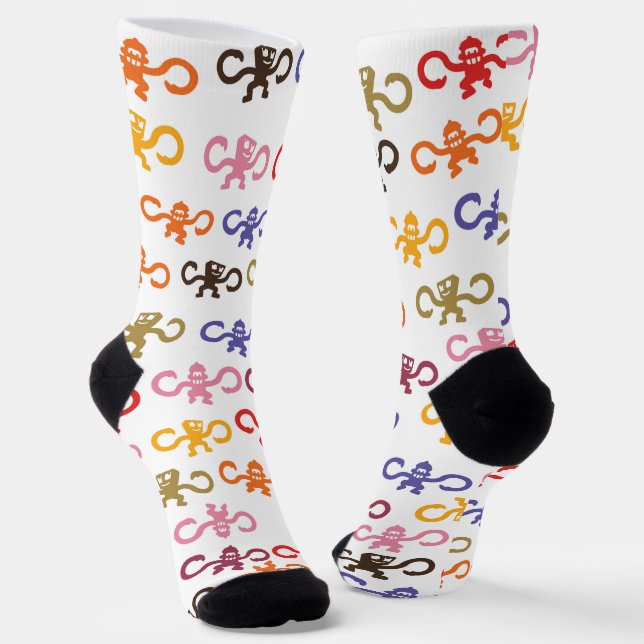 Calcetines Multi-Monkey Business Socks (Angular)