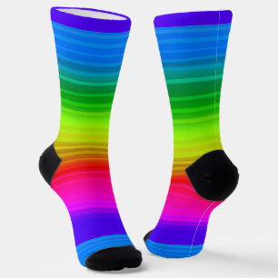 Calcetines Multicolorizado, arco iris