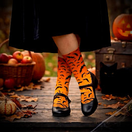 Calcetines Murciélagos espeluznantes elegantes, divertidos y