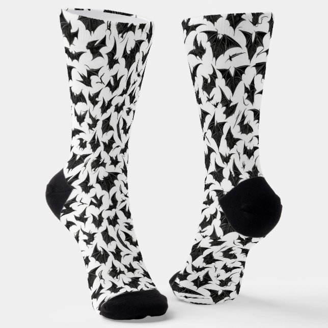 Calcetines Murciélagos Góticos (Angular)
