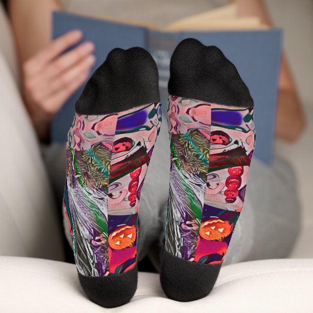 Calcetines My Super Halloween V3 (Abajo)