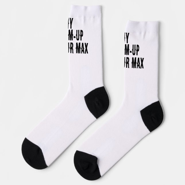Calcetines   My warm-up is your max Funny Gym (Izquierda)